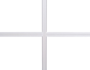 Plastic glazing bar